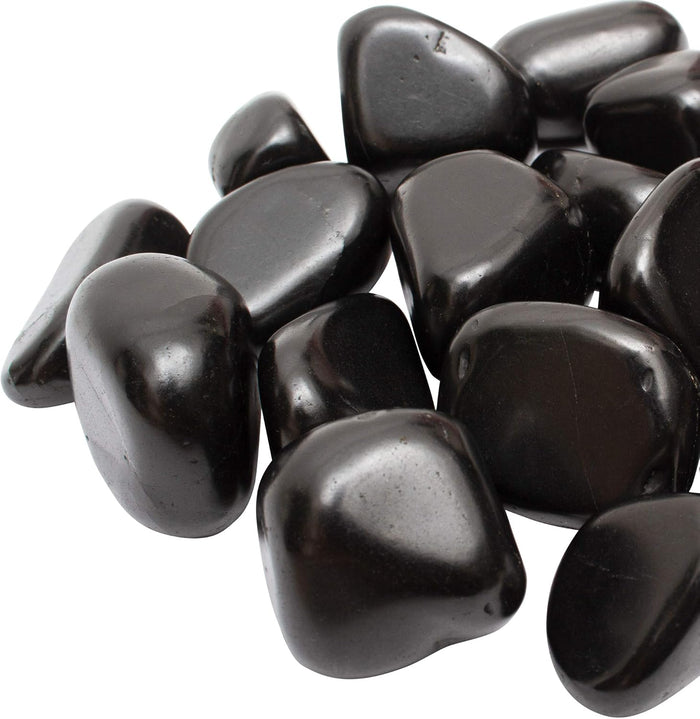 Polished Shungite Stones Set