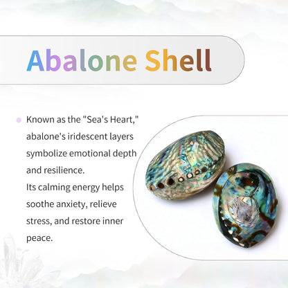 Abalone Tree of Life Necklace — Copper Wire Wrap