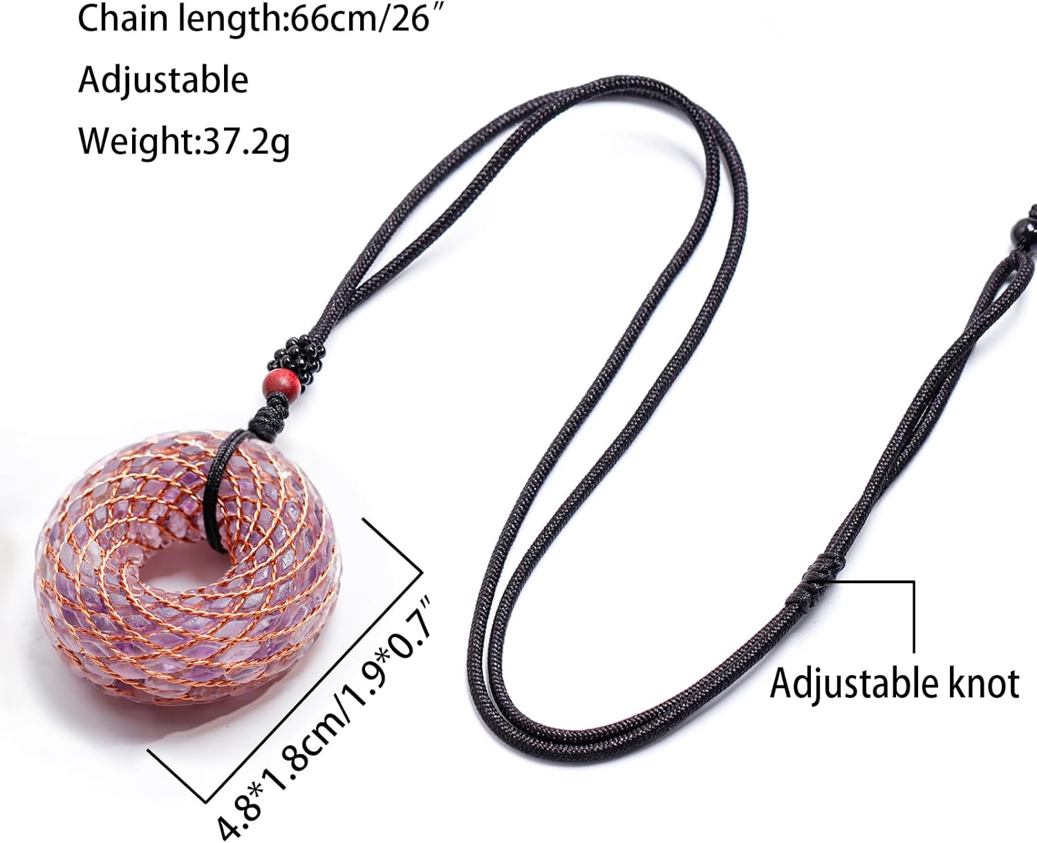 Rodin Coil & Orgone Pendant Necklace