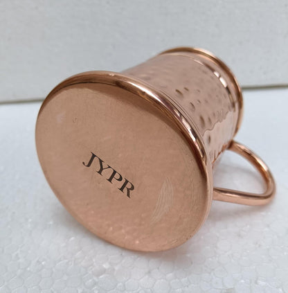 Hammered Copper Tankard — Forged Warmth | 22 oz
