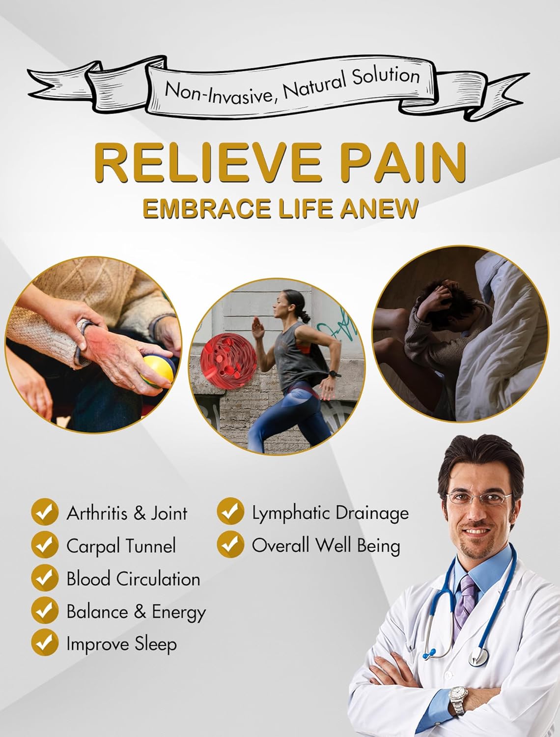 99.99% Pure Copper Magnetic Bracelet