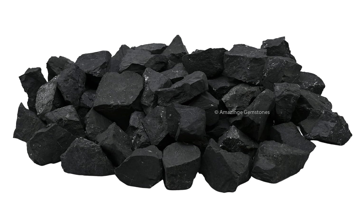 Premium Raw Shungite Stones – Natural Crystal Rocks
