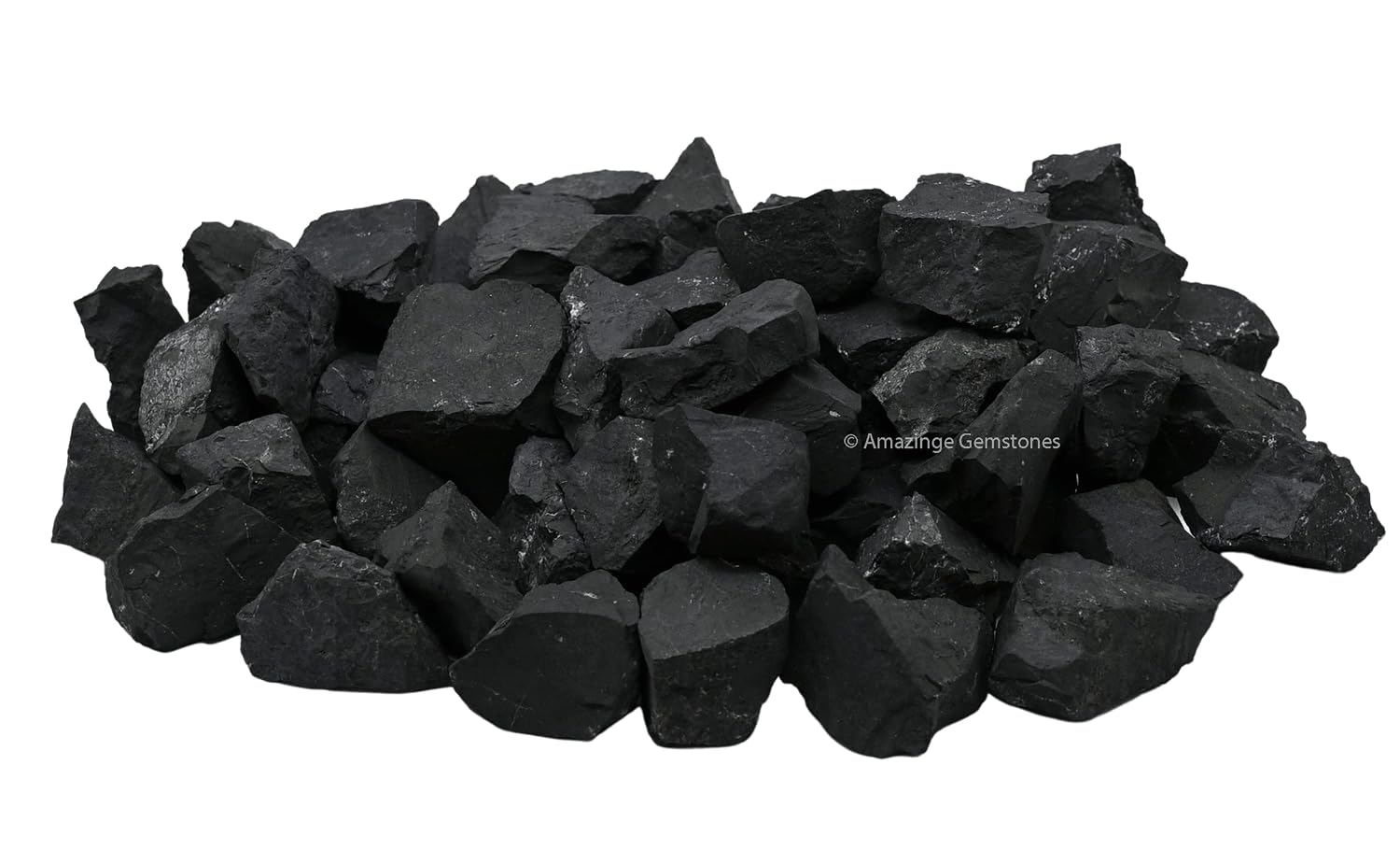 Premium Raw Shungite Stones – Natural Crystal Rocks