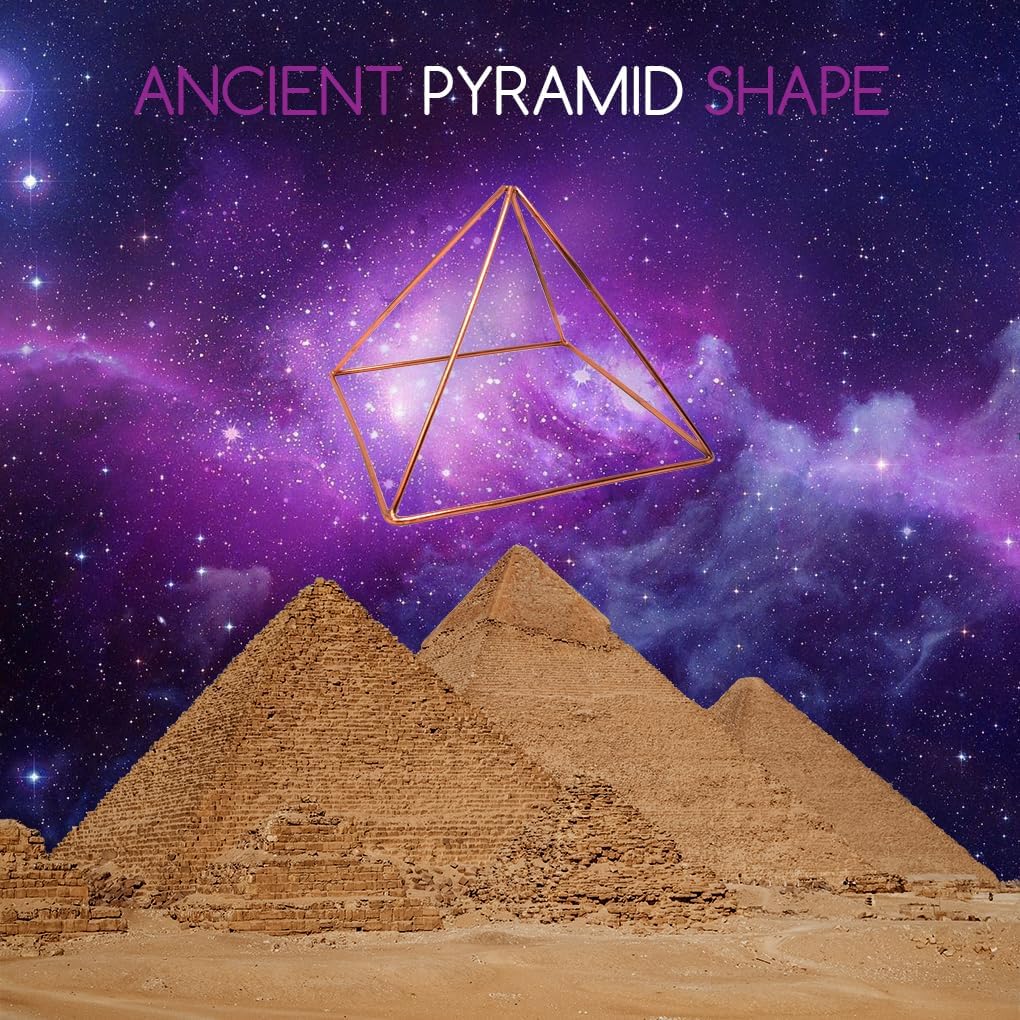 Solid Copper Giza Pyramid — 6"