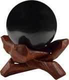 Authentic Shungite Sphere with Stand