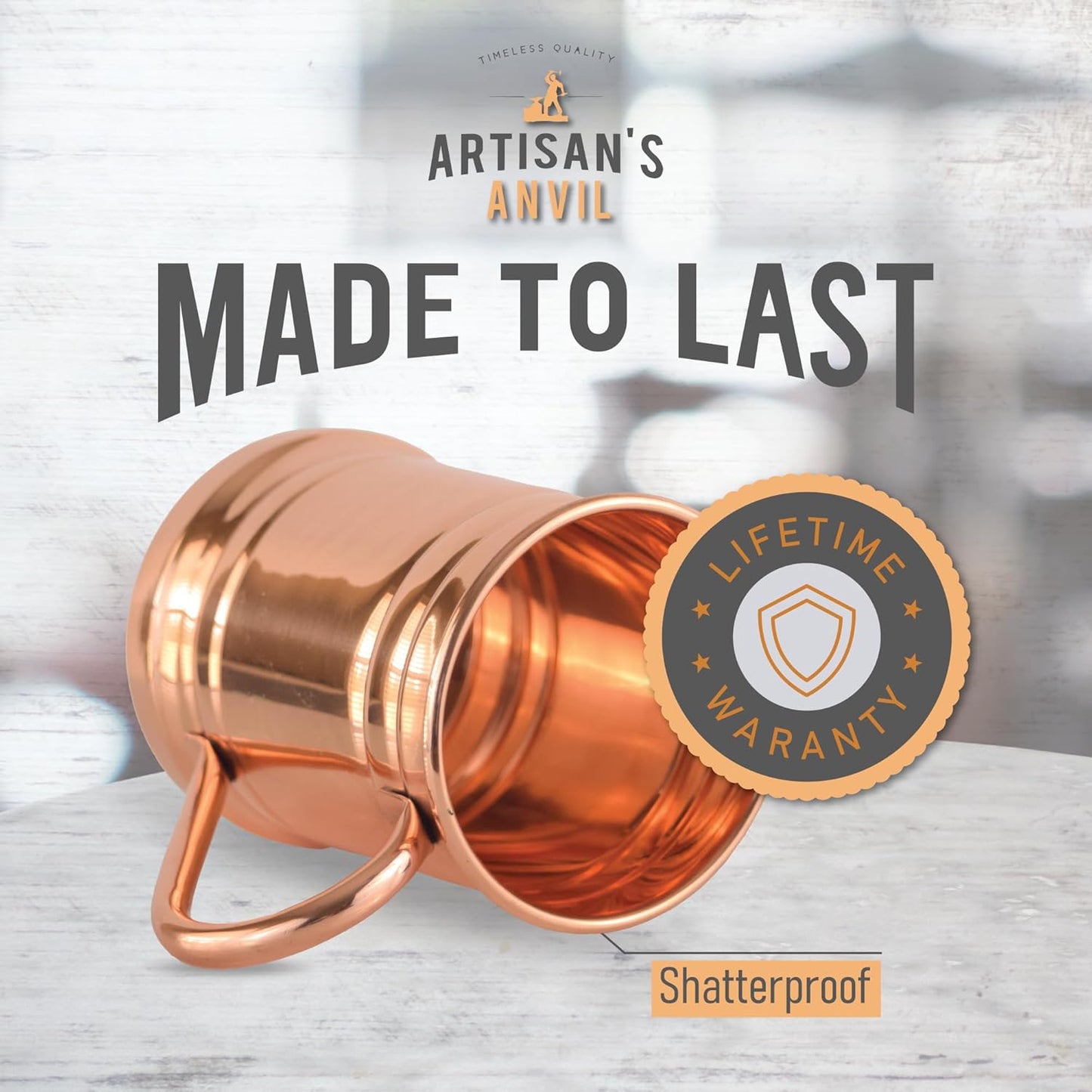 Pure Copper Moscow Mule Mug