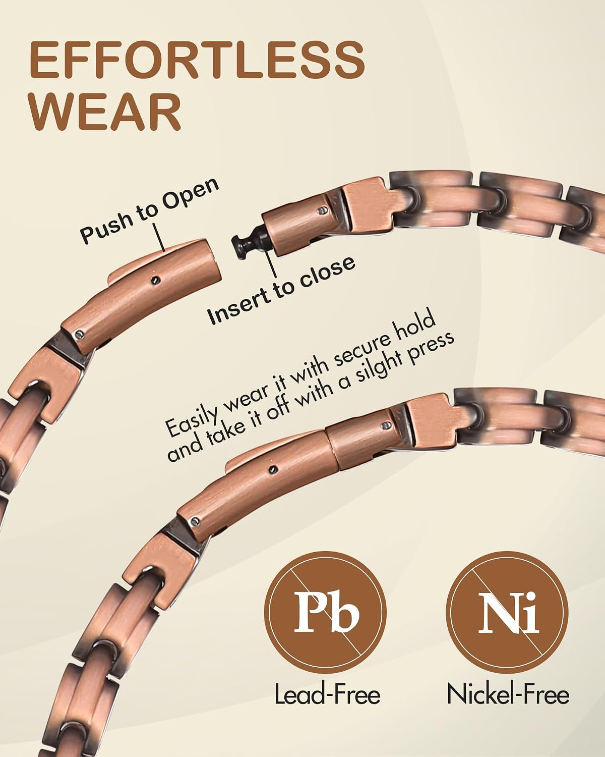 Pure Copper Magnetic Necklace