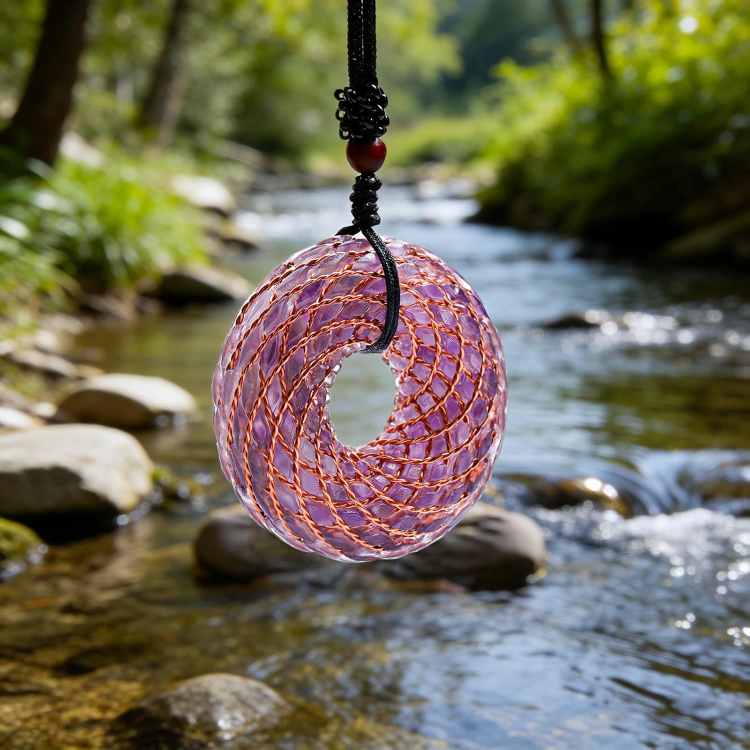 Rodin Coil & Orgone Pendant Necklace