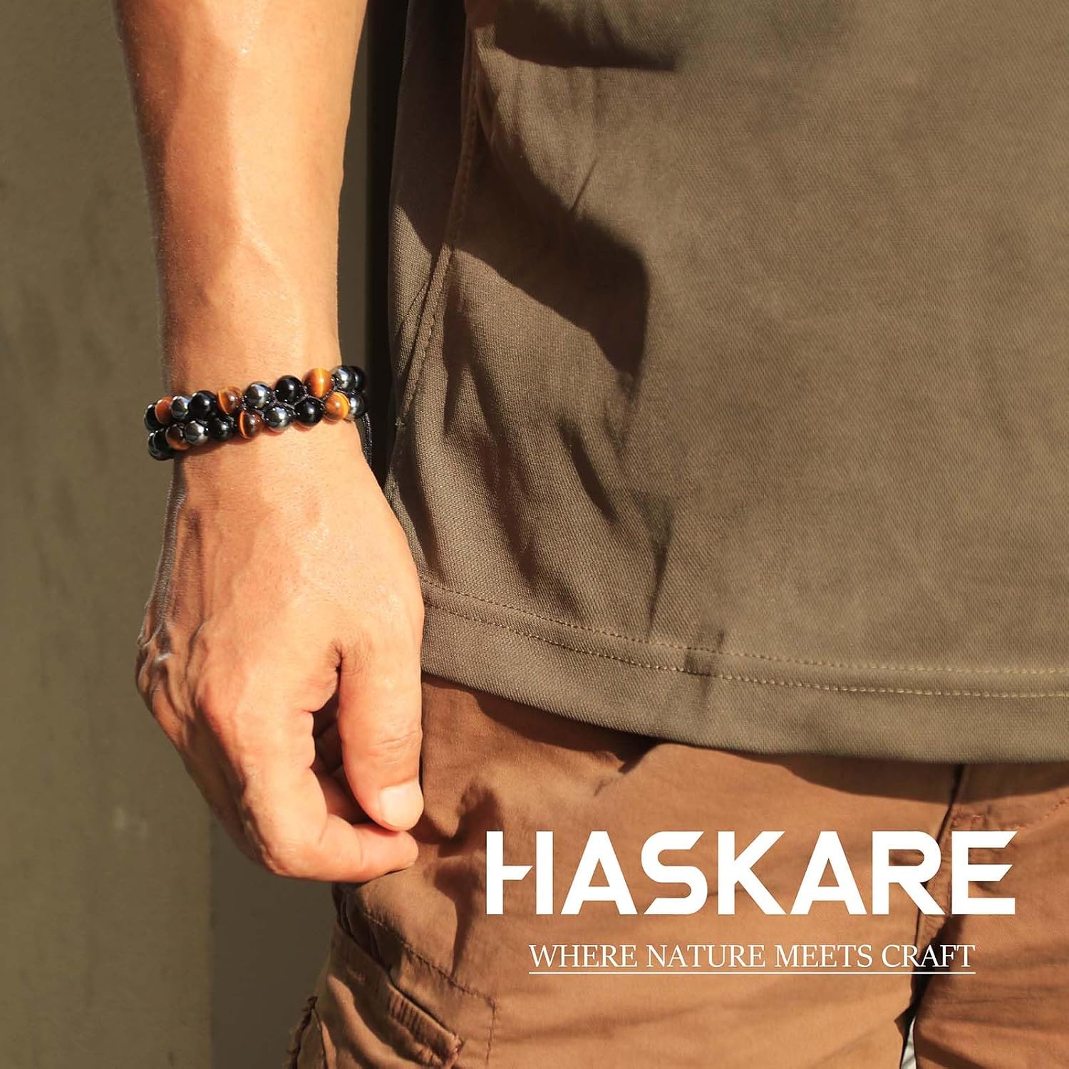 Triple Protection Stone Bracelet