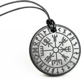 Round Shungite Talisman Pendant