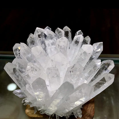1lb Natural Raw Clear Quartz Crystal Cluster – Healing Energy Stone for Home Decor, Sleep & Dreams