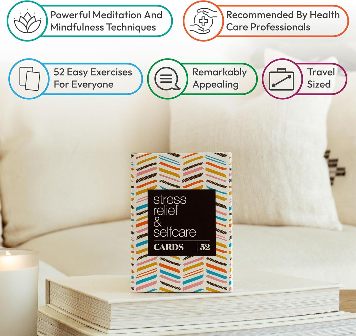 Mindfulness & Self-Care Cards — Mindful Pause | 52 Exercises