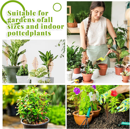 Ether Antennas for Plants – 6 Copper Electroculture Stakes for Growth & Abundance