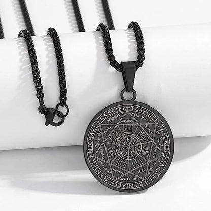 Seal of the 7 Archangels Pendant — Spiritual Talisman for Divine Protection & Higher Guidance
