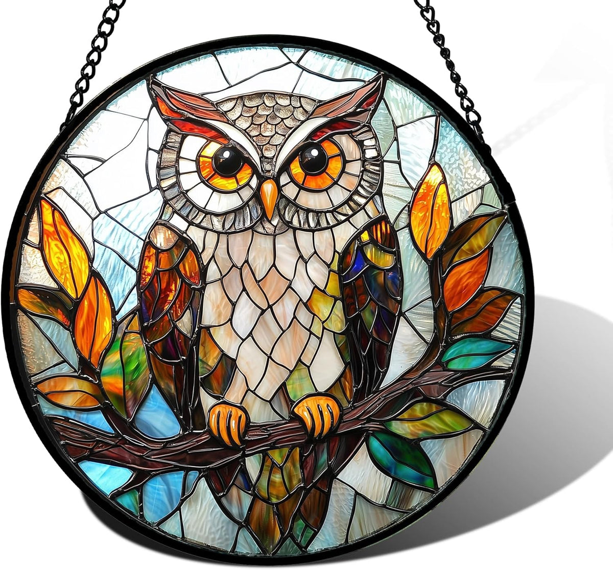 Tree of Life Glass Suncatcher — Tree of Color | 6.3 Inch
