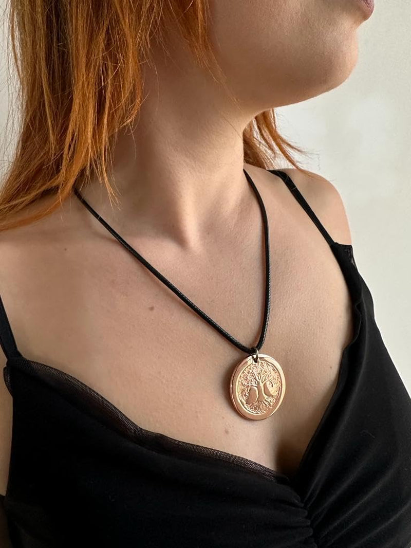 Pure Copper Tree of Life Necklace