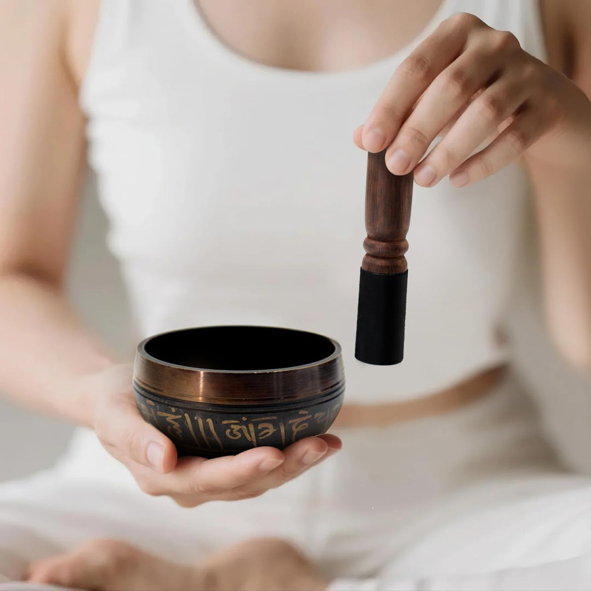 Tibetan Singing Bowl — Travelling Tone | 3.15 Inch