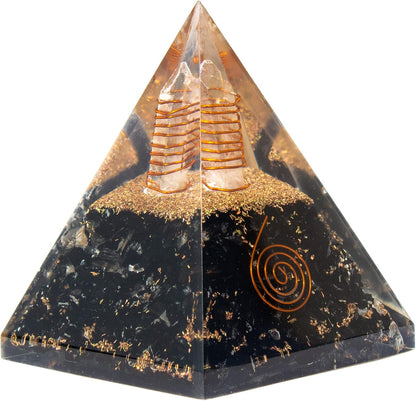 Shungite Orgonite Protection Pyramid