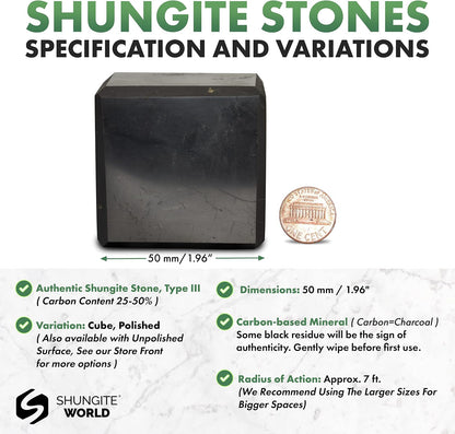 Authentic Shungite Cube
