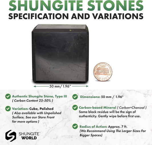 Authentic Shungite Cube