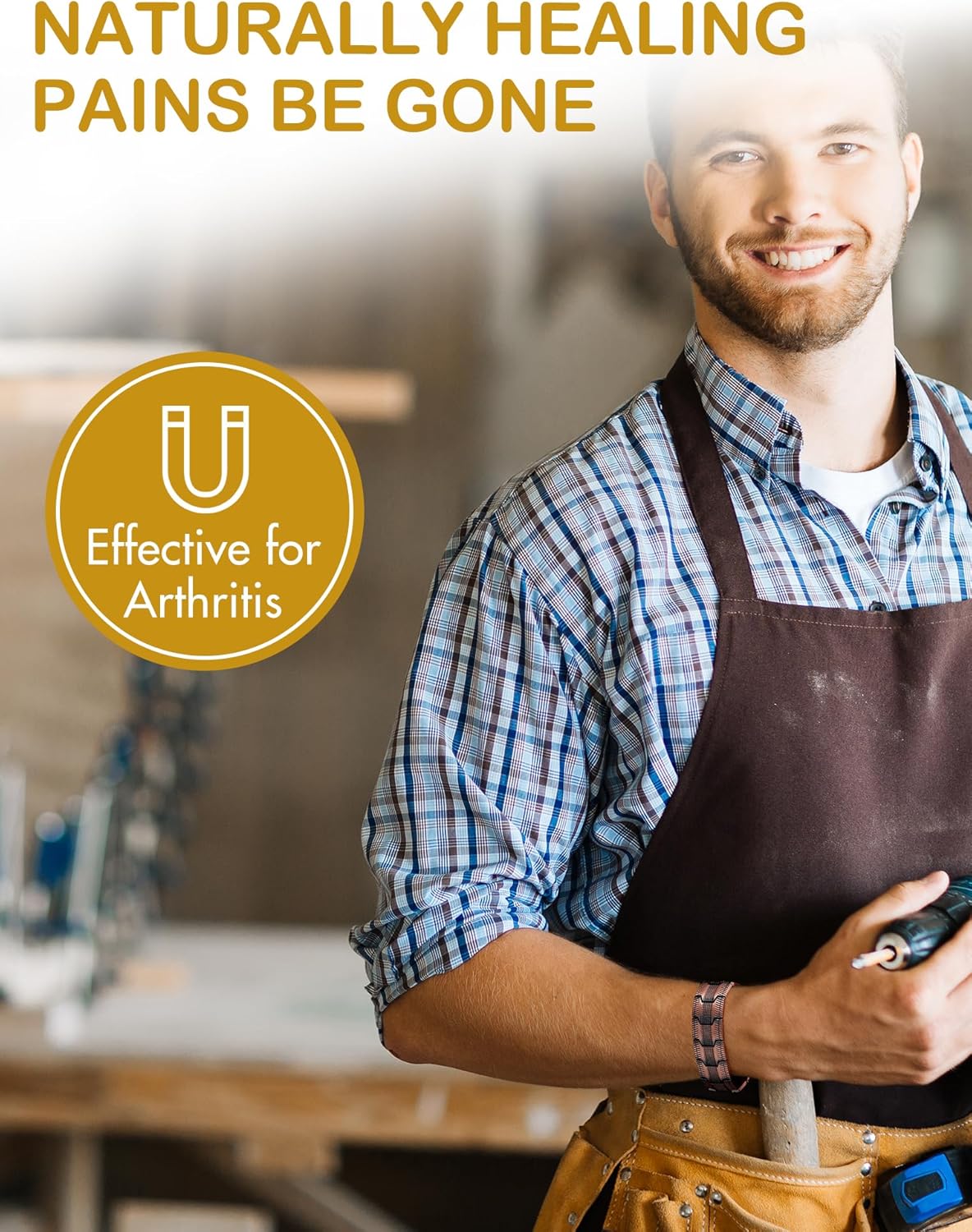 99.99% Pure Copper Magnetic Bracelet