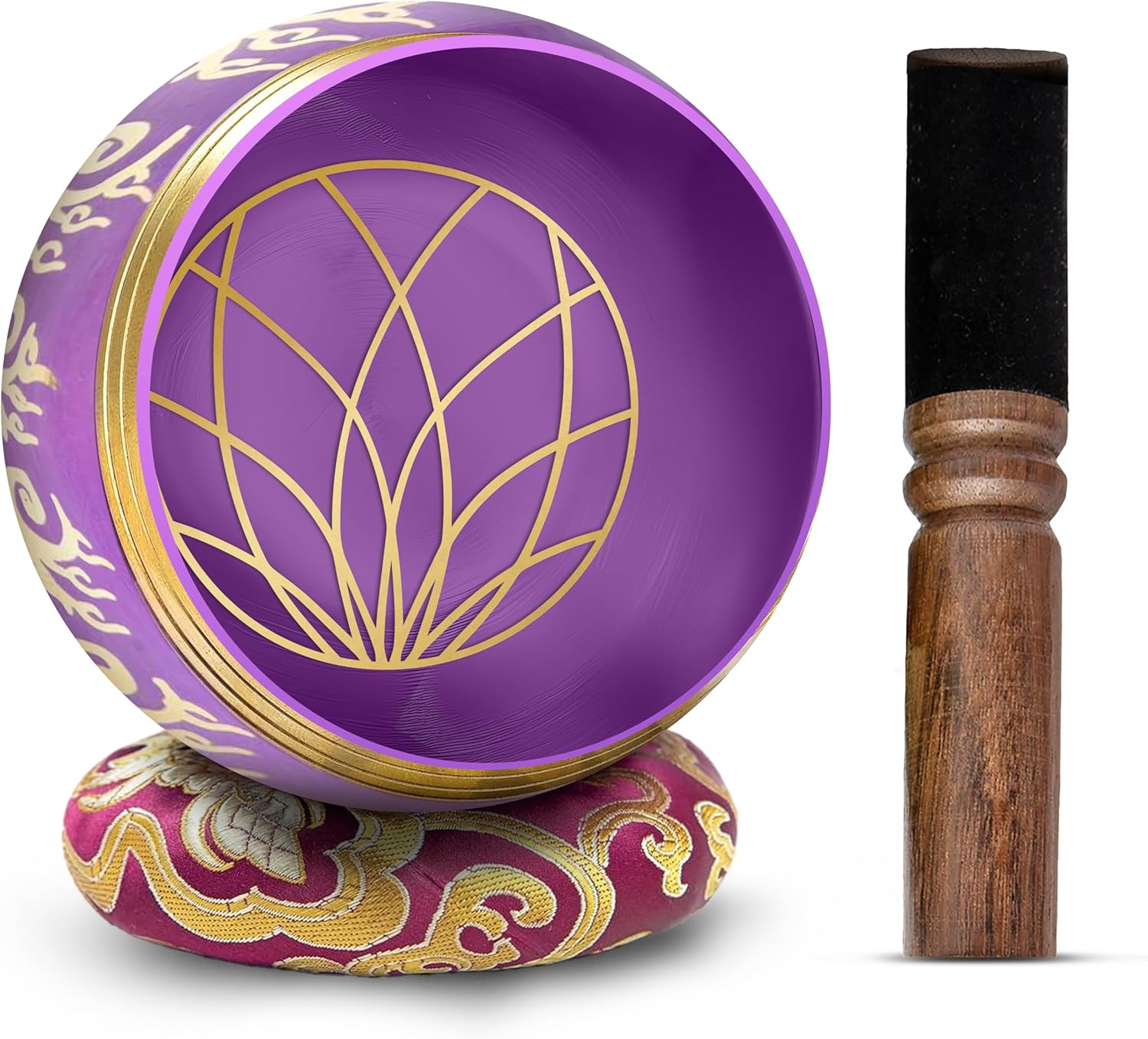 Authentic Tibetan Singing Bowl Set — Handmade in Nepal for Meditation, Yoga & Sound Healing
