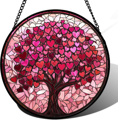 Tree of Life Glass Suncatcher — Tree of Color | 6.3 Inch