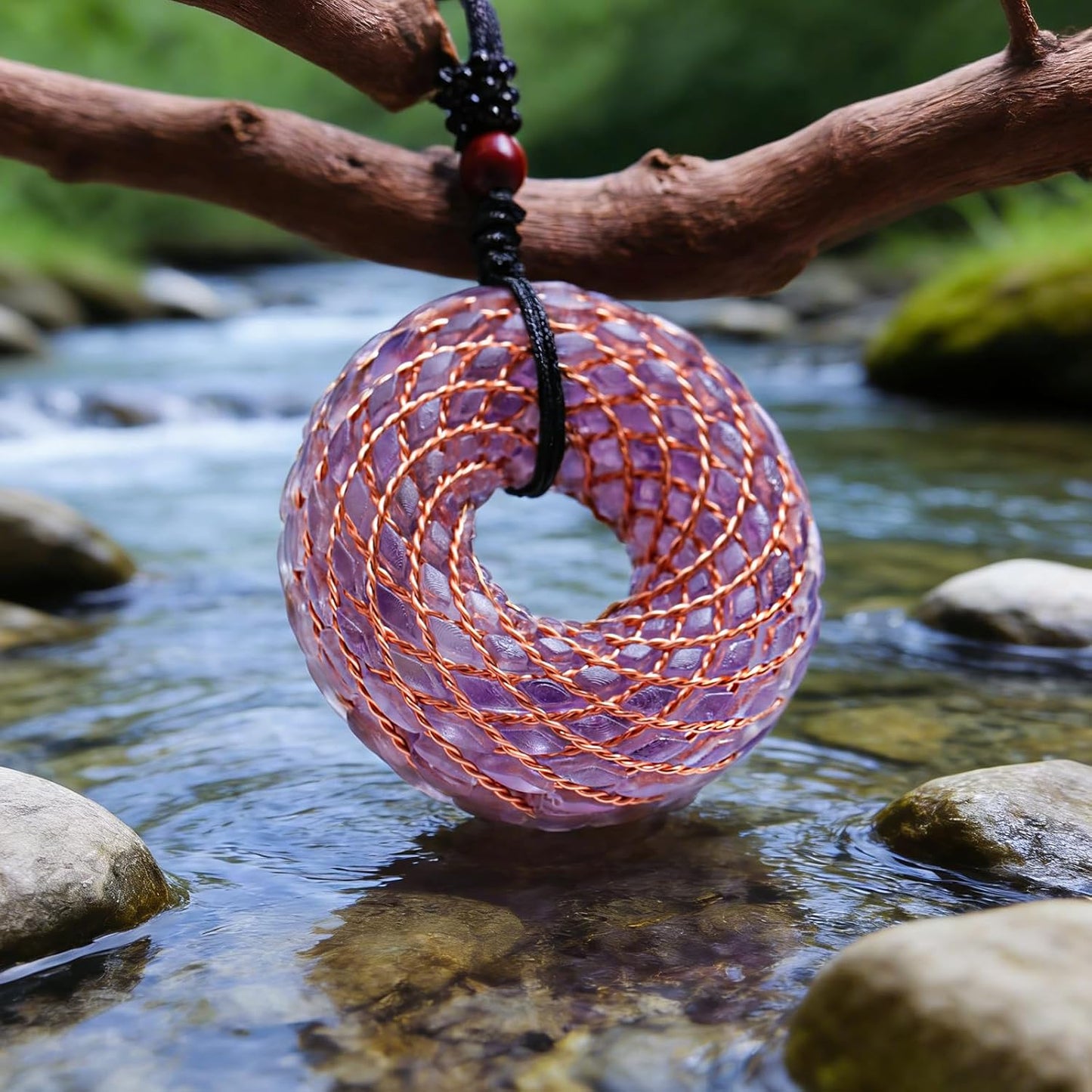 Rodin Coil & Orgone Pendant Necklace