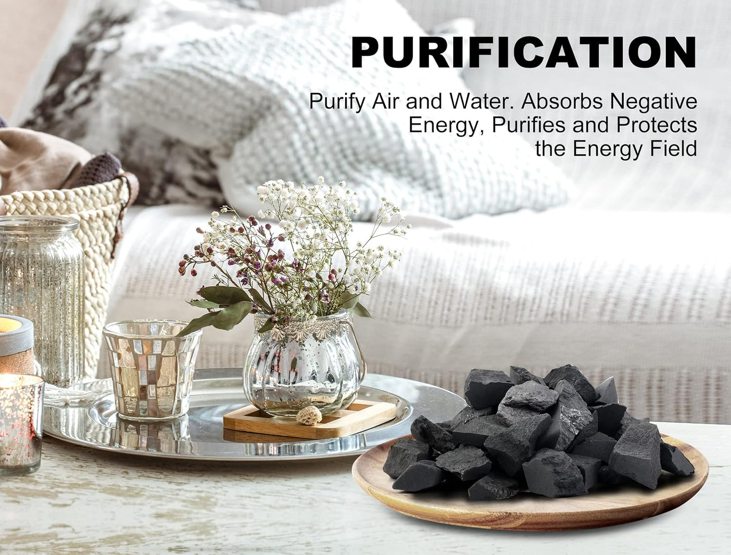 Karelia Raw Shungite Stones – Natural Minerals