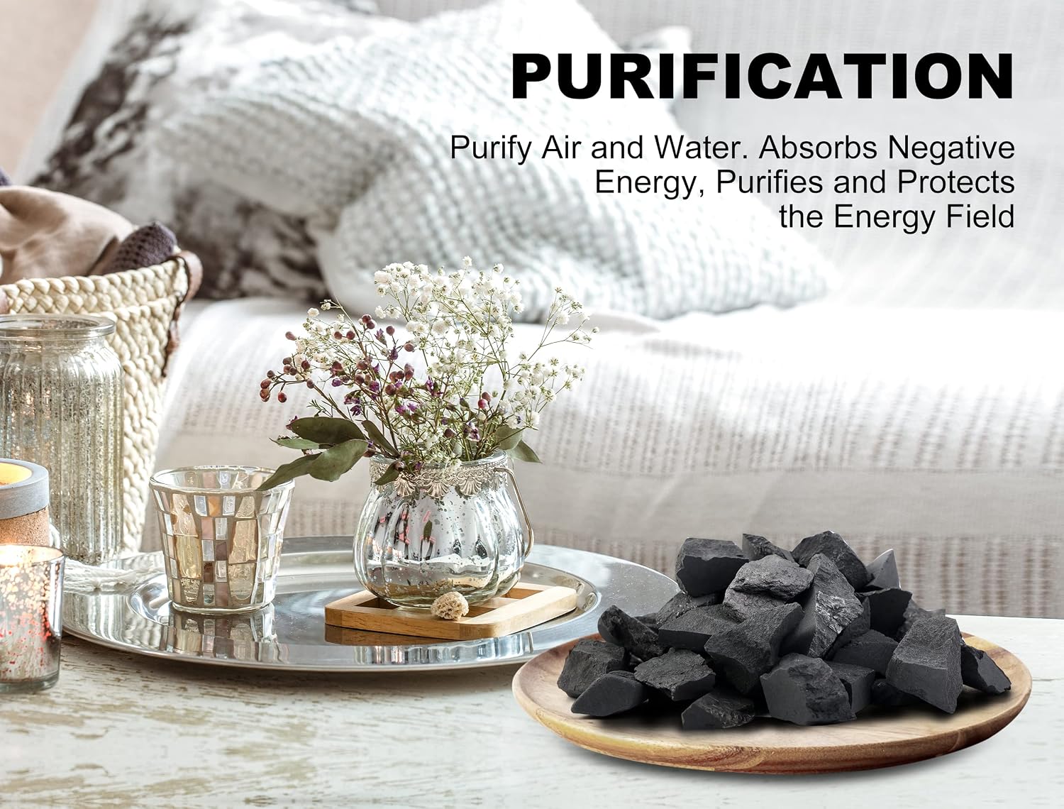 Karelia Raw Shungite Stones – Natural Minerals