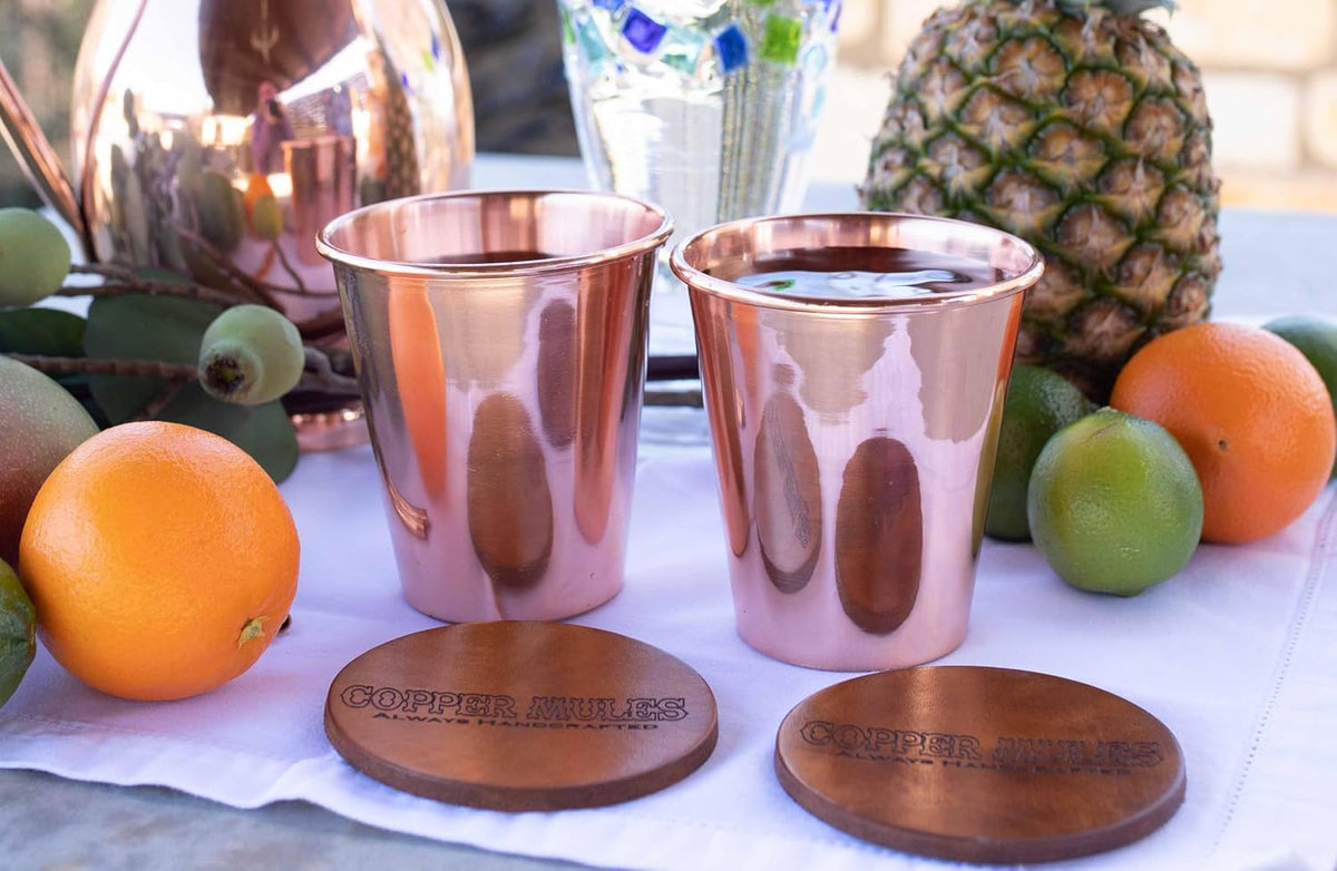 Pure Copper Tumbler — Extra-Thick 16 oz