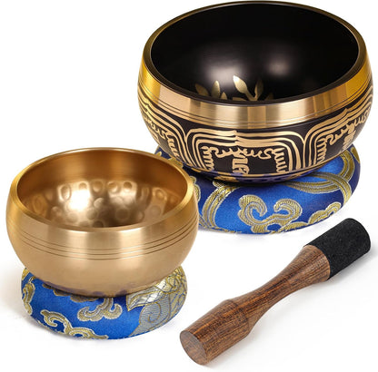 Tibetan Singing Bowls — Shared Echo | Set of 2