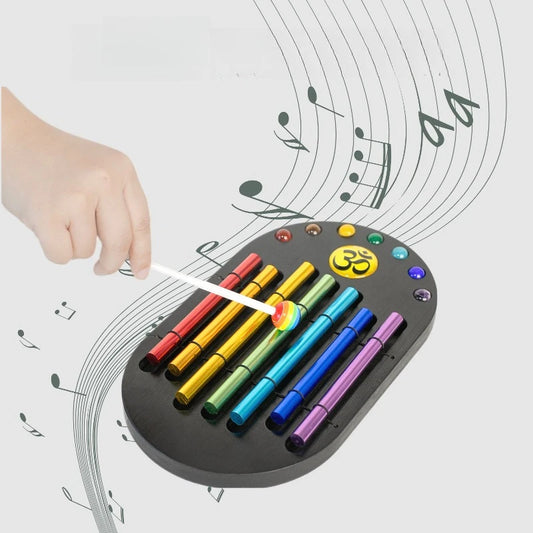 7-Tone Chakra Chime Bar – Colorful Sound Beam for Meditation, Yoga & Sound Therapy