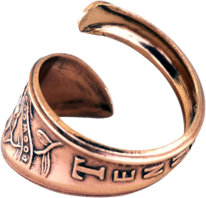 Copper Spoon Ring — Dogwood Story | Adjustable