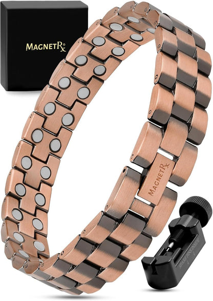 EllipseMAX Magnetic Copper Bracelet — 5,000 Gauss Strength