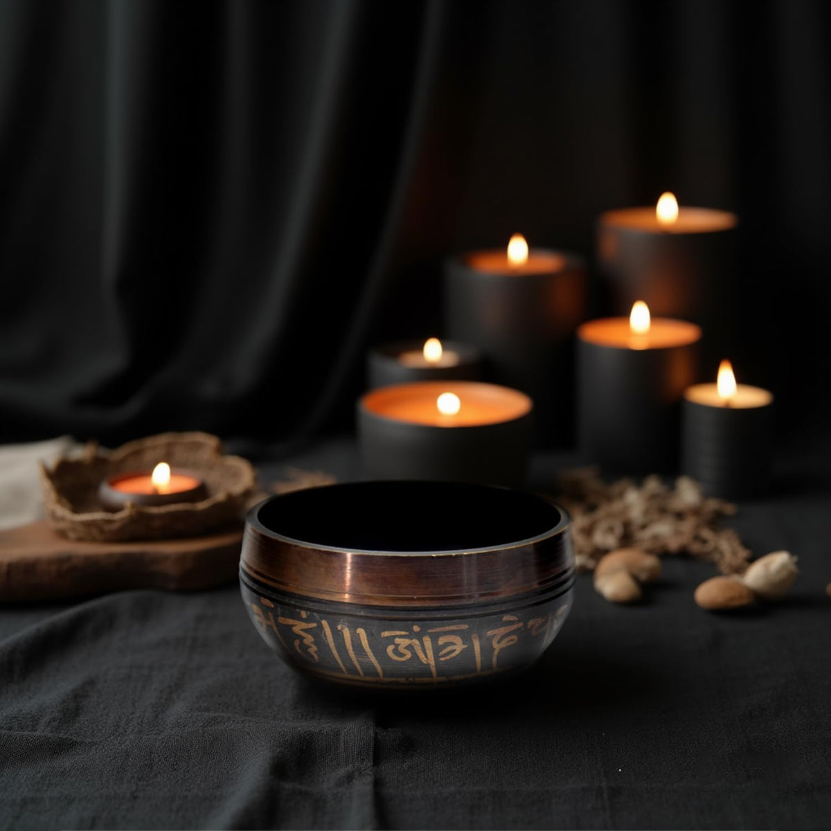Tibetan Singing Bowl — Travelling Tone | 3.15 Inch