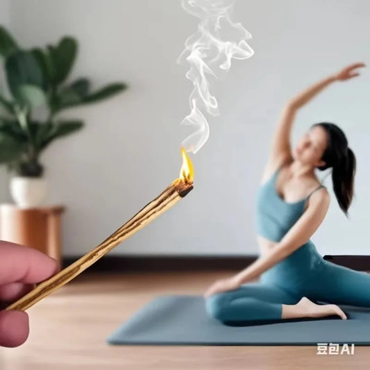 Palo Santo Natural Incense Sticks — High-Resin Aromatherapy for Meditation, Cleansing & Sacred Rituals