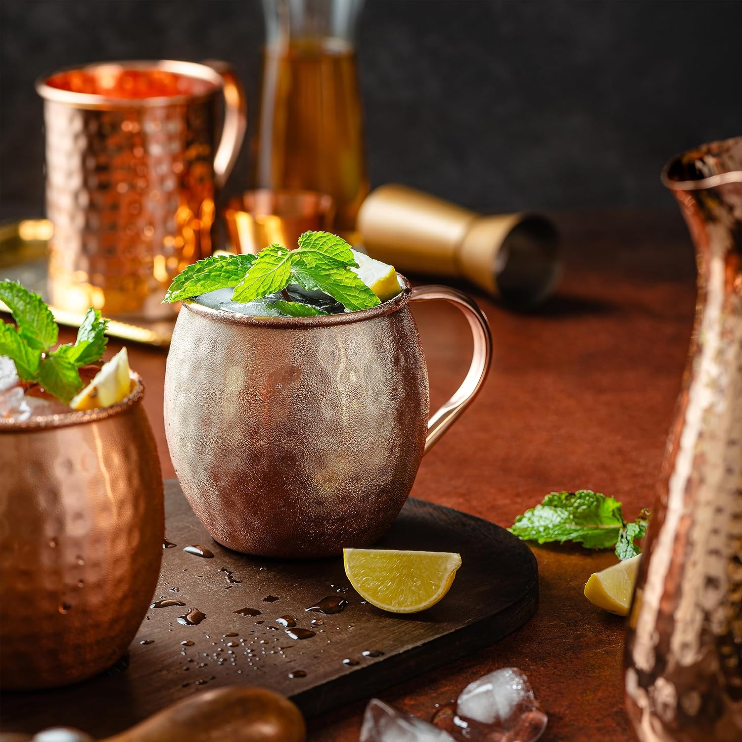 Moscow Mule Copper Mugs Set of 4 – 16oz