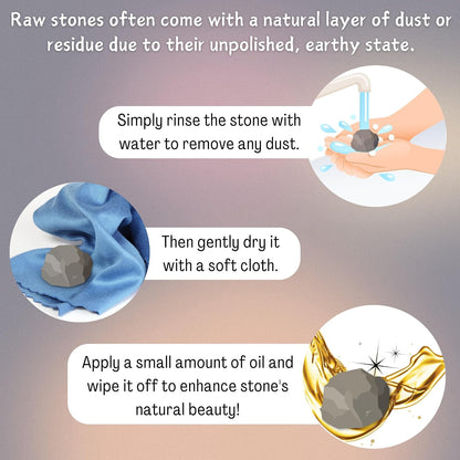 Premium Raw Shungite Stones – Natural Crystal Rocks