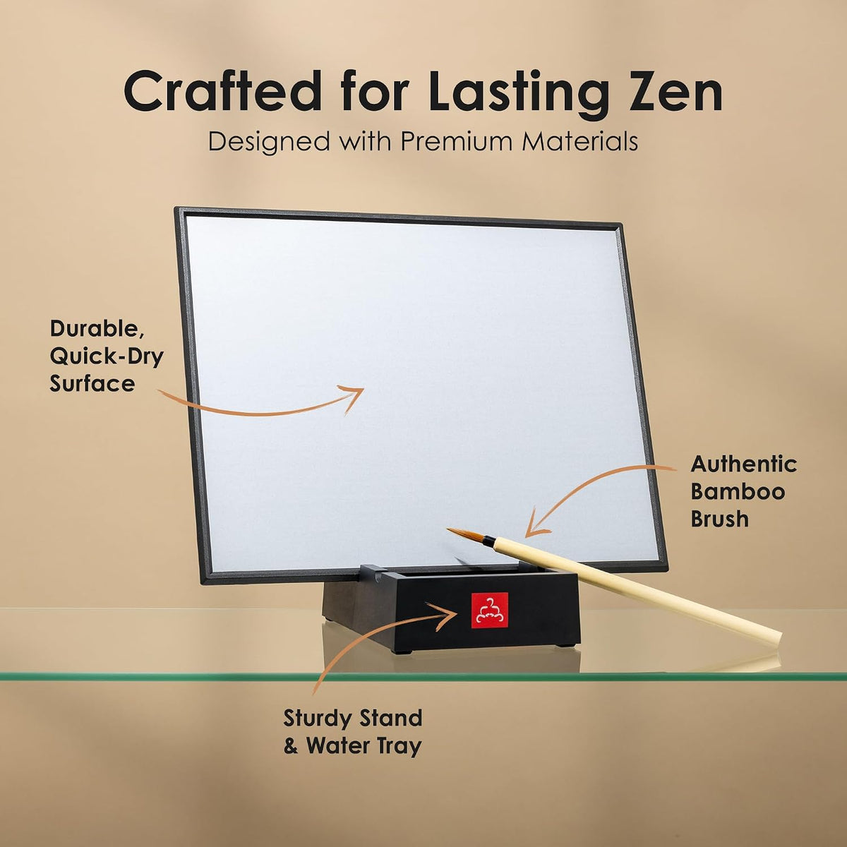Original Buddha Board — Water & Presence | Reusable Painting Board