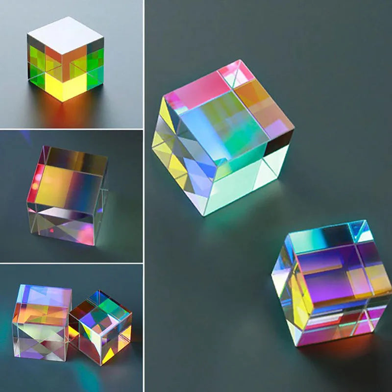 Optical Glass X-Cube Dichroic Cube Design Cube Prism RGB Combiner Splitter