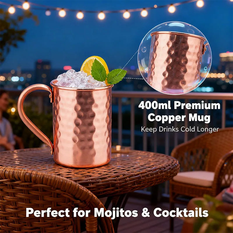 Pure Copper Moscow Mule Mug