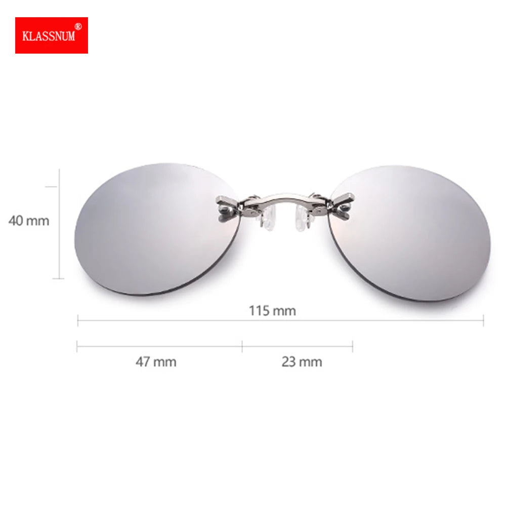 Matrix Morpheus Clip-On Sunglasses