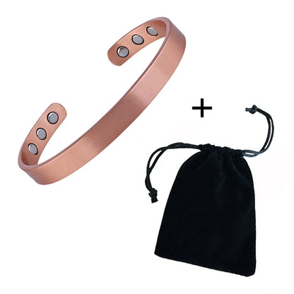 Pure Copper Magnetic Healing Bracelets & Rings – Ancient Energy Tools for Balance & Vitality
