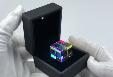 Optical Glass X-Cube Dichroic Cube Design Cube Prism RGB Combiner Splitter