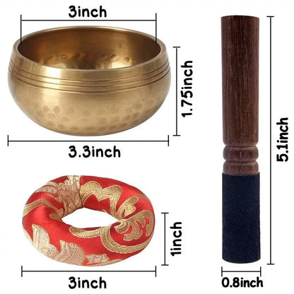 Tibetan Singing Bowl Set Sound Bowl 