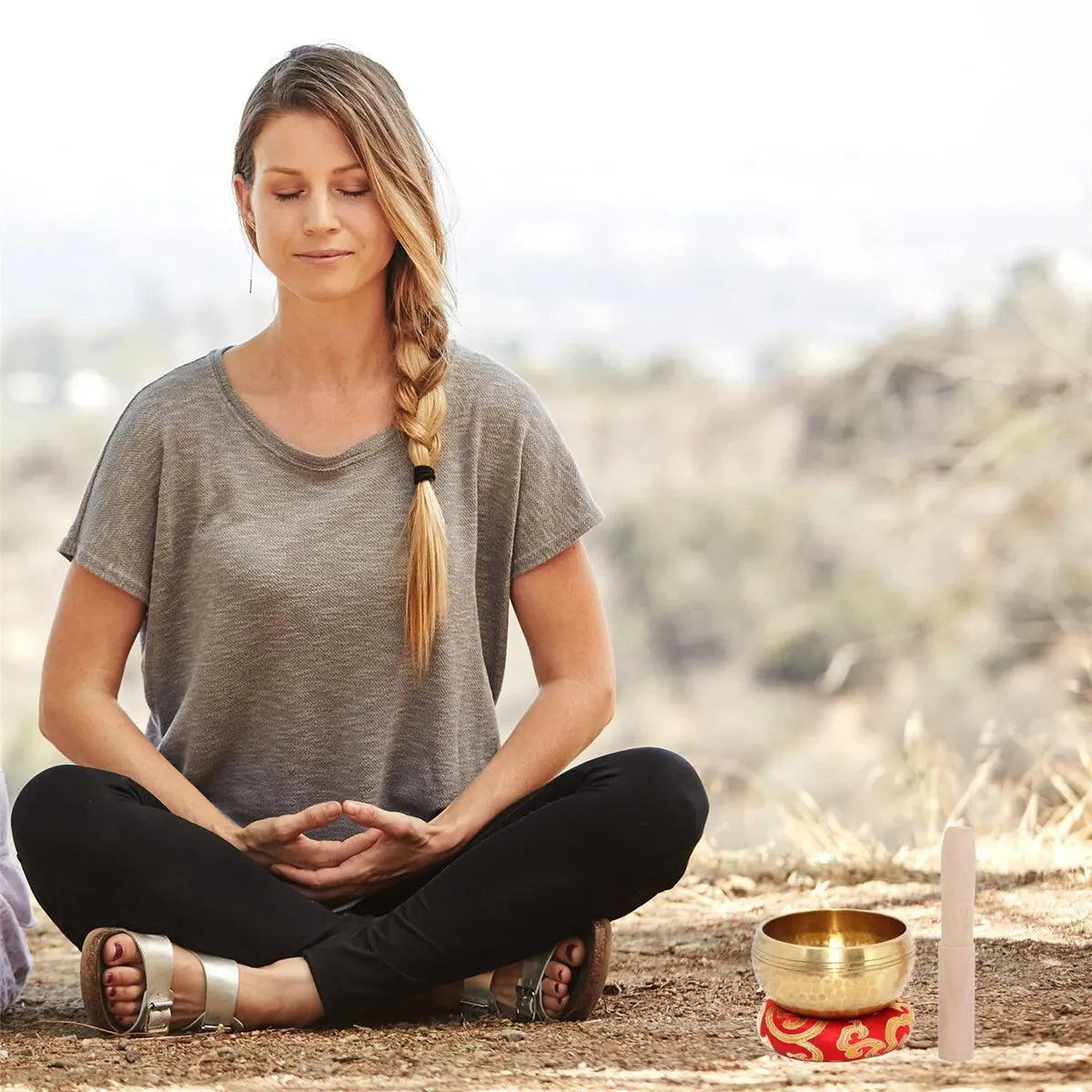 Tibetan Singing Bowl Set Sound Bowl 