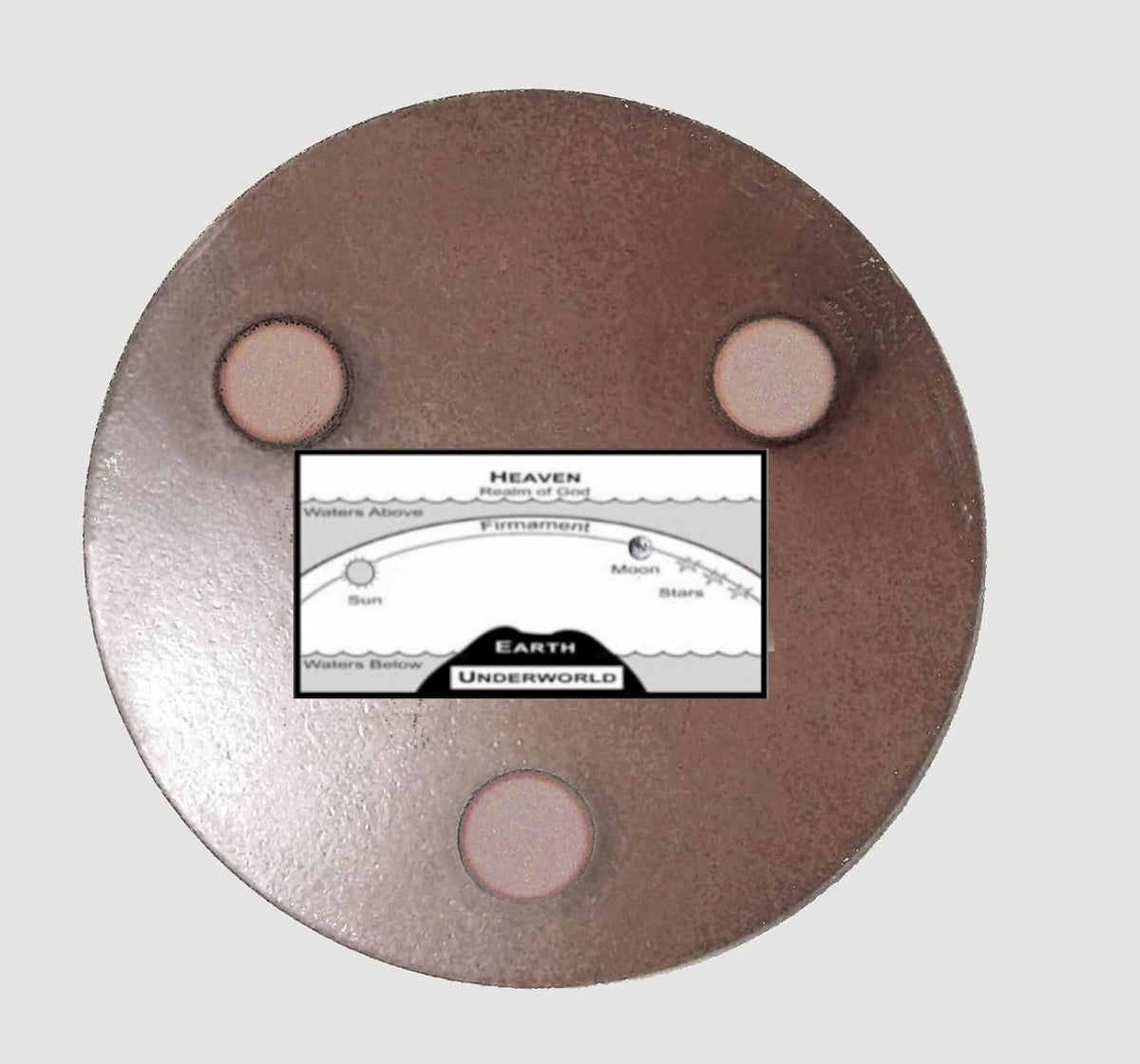 Flat Earth Map Dome Display Model