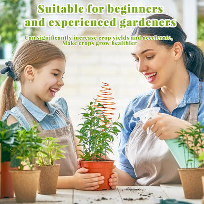 Ether Antennas for Plants – 6 Copper Electroculture Stakes for Growth & Abundance