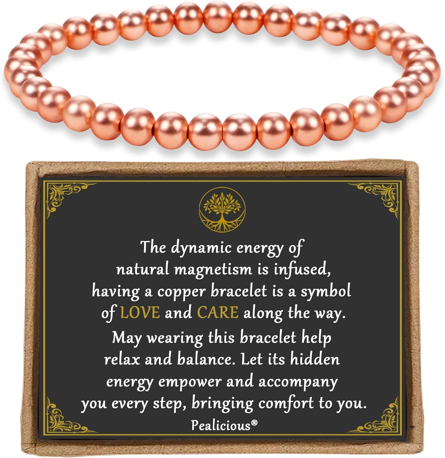 Pure Copper Magnetic Bracelet – Healing Energy Jewelry